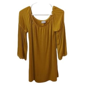 Brigitte Bailey Mustard Tunic Dress